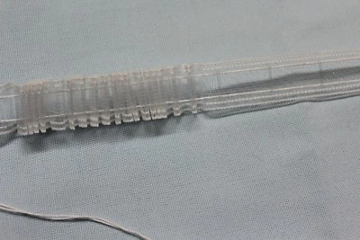 EMMEBI FETTUCCIA TRASPARENTE PER TENDA A PACCHETTO ARRICCIATO IMPERIALE