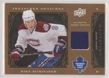 2009-10 Upper Deck Artifacts Treasured Swatches Retail Mike Komisarek #TSR-MK