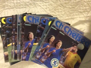 FULL SEASON OF CHELSEA HOME PROGRAMMES FROM 1981/2 - Picture 1 of 1