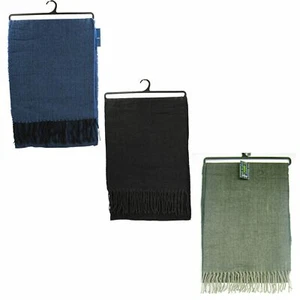 Mens Herringbone Scarf With Tassel Detail GL381 - Picture 1 of 8