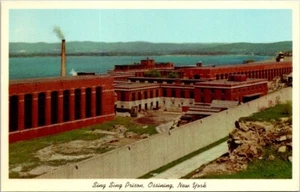 Postal De Colección Las Paredes de Cantar Prisión Ossining Nueva York NY 6382 - Imagen 1 de 2