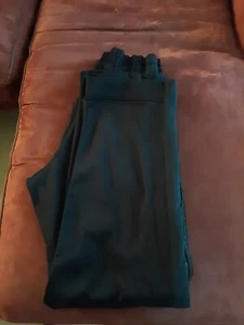 Pantalones de calentamiento de baloncesto negros marca Michael Jordan con cremallera completa piernas grandes - Imagen 1 de 10