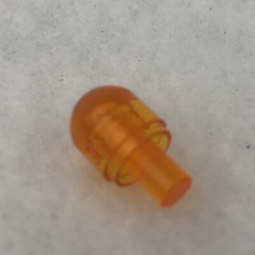 LEGO 58176 Trans Orange Bar W/ Light Cover (Bulb) / Bionicle Barraki Eye (x2)