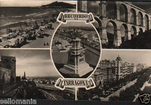 ANTIGUA POSTAL DE RECUERDO DE TARRAGONA CATALUÑA OLD POSTCARD POSTKARTE CC01086 - Imagen 1 de 1