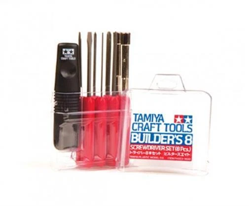 TAMIYA Ensemble De Tournevis RC 8 Pièces Rouge / 300074023 - Photo 1/1