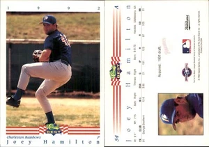 Joey Hamilton 1992 Classic Best #54 RC Card FREE SHIP Charleston Rainbows - Picture 1 of 1