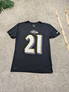 The Nike Tee Dri Fit Baltimore Ravens Ingram II Shirt Mens S Small Black NFL - Picture 1 of 10