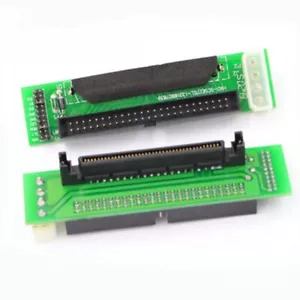 SCSI SCA 80Pin to 68Pin Female Ultra SCSI II/III LVD-SE Adapter SCSI 80-68 Card - Picture 1 of 4