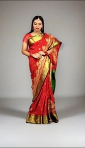 indian wedding saree sari - Picture 1 of 5