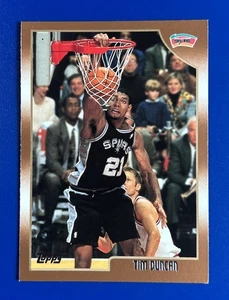 1998-99 Topps Basketball Tim Duncan San Antonio Spurs #49 - Picture 1 of 2