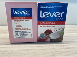 Lever 2000 Pomegranate & Coconut Water—(2) 4 oz/113g Bars - Picture 1 of 3