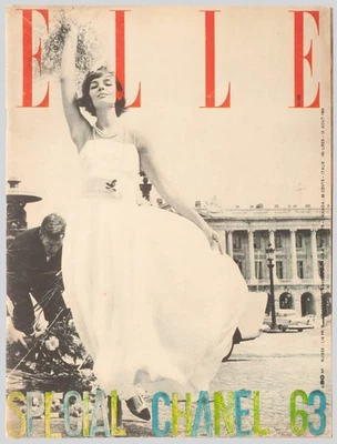'ELLE' FRENCH VINTAGE MAGAZINE COLLECTION ISSUE 10 AUGUST 1962 - Image 1 of 4