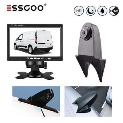 Cámara de marcha atrás con monitor TFT de 7" para Sprinter 906 907 VW Crafter T5 Skoda Ford - Imagen 1 de 4