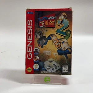 Earthworm Jim 2 (Sega Genesis, 1995) - Picture 1 of 13