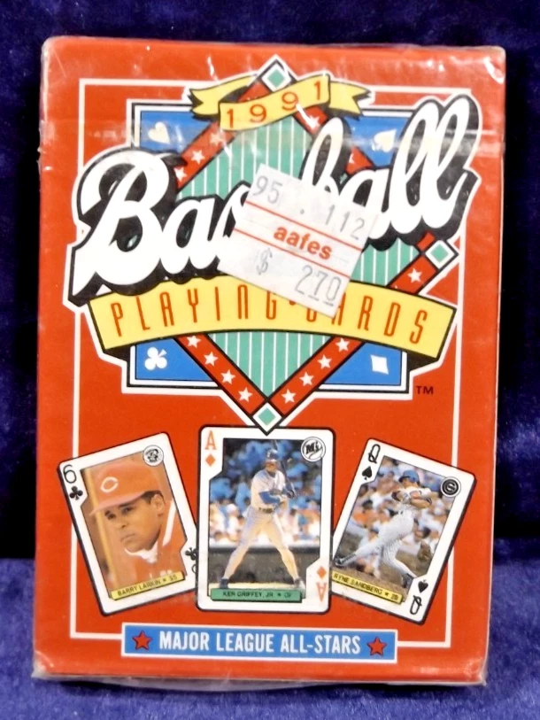 1991 Baseball Playing Cards-Factory Sealed-56 All Star Game Players-Near Mint - Image 1 of 2