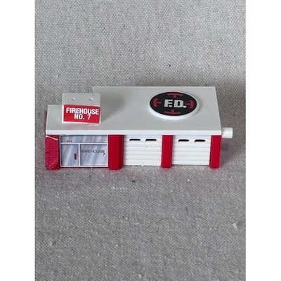 Vintage 1989 Galoob Micro Machines Firehouse No. 7 Playset - Miniature - Image 1 of 4