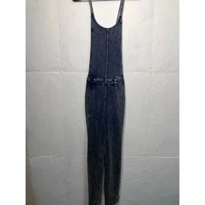 NUEVO Z Supply Mono de mezclilla tejido para mujer talla pequeña índigo  - Imagen 1 de 7