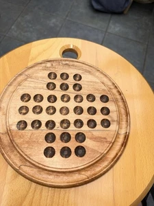 Beautiful Cornish Made Solitaire Board - Picture 1 of 6