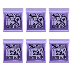 6 SETS Ernie Ball Electric Guitar Strings Ultra Slinky 10-48 Nickel Wound 2227 - Picture 1 of 9