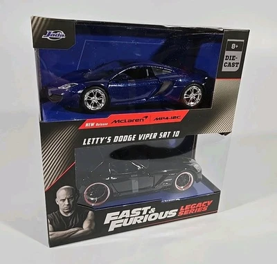 Fast & Furious Legacy Series McLaren & Letty's Dodge Viper SRT 10 Jada 1:32    - Image 1 of 4
