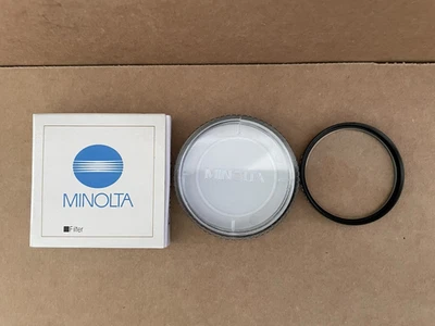 Vintage MINOLTA 49mm AC L35(UV) Camera Filter Lens - Image 1 of 4