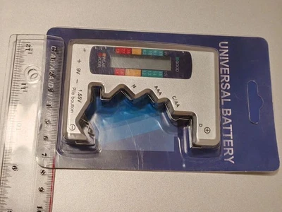 Digital Battery Tester for AA, AAA, C, D 1.5/9V Button Cell - Image 1 of 4