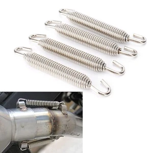4x 83mm Long  Stainless Header Exhaust Springs Silver Universal - Picture 1 of 9
