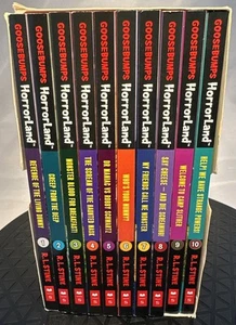 Goosebumps HorrorLand 1-10 R.L. Stine 10-Book Set Paperback - Picture 1 of 10