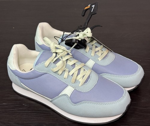 AVIA Women's Retro Jogger Memory Foam Athletic Lace up Sneakers Size 7