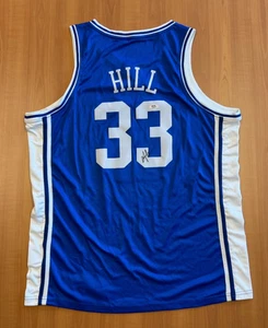 Grant Hill Duke Blue Devils Signed Autographed Jersey PSA/DNA COA Size XL - Picture 1 of 3