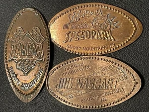 Lote de centavos alargados NASCAR Speedpark Smoky Mountains Tennessee Zc #072505 - Imagen 1 de 4