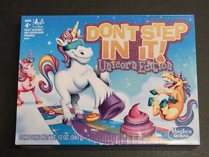 Hasbro Gaming Don’t Step In It Game Unicorn Edition Amazon Exclusive New Sealed - Picture 1 of 2