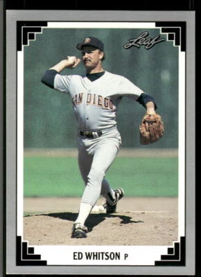 1991 Leaf #337 Ed Whitson - Image 1 of 2