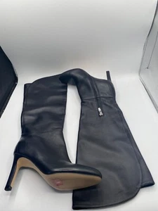 Nine West Women's Black Sancha Dress Regular Calf Boots Size 6.5 NWOB - Picture 1 of 4