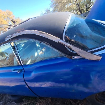 Buick Roadmaster 1955 1956 moldura 1/4 ventana lado del conductor canal superior trasero 55 Foto 1 de 4