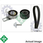 NEW TIMING BELT SET FOR PEUGEOT FORD CITRO N OPEL VAUXHALL DS 508 SW I 8E INA