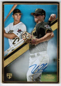 2019 Topps Gold Label Metal Framed Kevin Newman Pirates Rookie Auto (ref 7846) - Picture 1 of 2