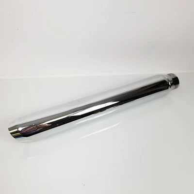 Silenciador deslizable cromado Harley-Davidson Low Rider ST Softail Street Bob 2025 OEM Foto 1 de 4