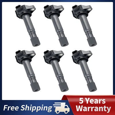 6 Pack of Ignition Coils UF713 For Honda Pilot 3.5L 2016 2017 2018 2019 2020 - Image 1 of 4