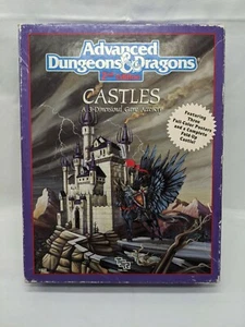 **INCOMPLETE** Advanced Dungeon And Dragons Castles 2nd Edition TSR 1990 - Picture 1 of 12