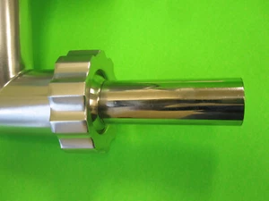 Tubo de enlace de salchicha INOX DE GRAN DIÁMETRO para mezclador Kitchenaid picadora de carne - Imagen 1 de 2