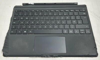 Microsoft 1725 Surface Pro 4 /5 / 6 / 7  Type Cover Keyboard UK QWERTY (P6 - Image 1 of 4