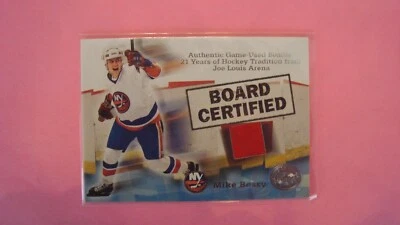 2001/02 Fleer Greats Certified Board Joe Louis Arena Mike Bossy - Image 1 of 4