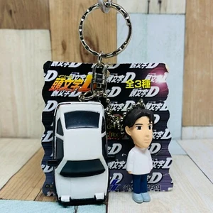 SK Japan Initial D Twin Figure Keychain AE86 Trueno & Takumi Fujiwara - Picture 1 of 7