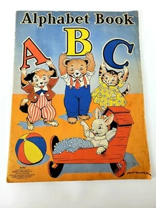 "Alphabet Book ABC" #M3493 Merrill 1938 by Milo Winter  - Picture 1 of 5