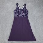 Smartwool Dress Womens Medium Purple Lightweight Stretch Willow Lake Dress