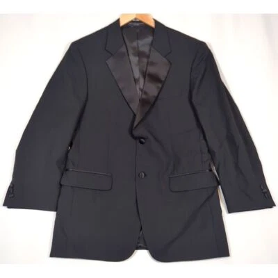 Blazer de Lana Jones New York Para Hombres 38R Regular Azul 2 Botones Vestido Abrigo Deportivo Traje Foto 1 de 4