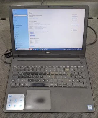 Dell 15.6" Vostro 3560 (256GB SSD, Intel Core i5-7200U 2.50GHz, 8GB RAM)* - Image 1 of 4