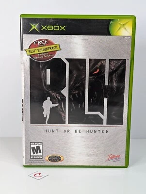RLH Hunt or be Hunted (Microsoft Xbox, 2003) Game Disc and Case - Image 1 of 4