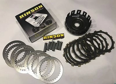 02-08 Honda CRF450R CRF 450R Hinson Heavy Duty Clutch Billet Basket Fibers Sprin - Bild 1 von 2